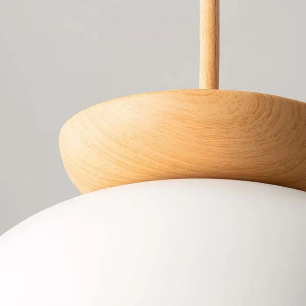Nordische Holz-Hängelampe Mi-Hart – Moderne und Elegante Lampe