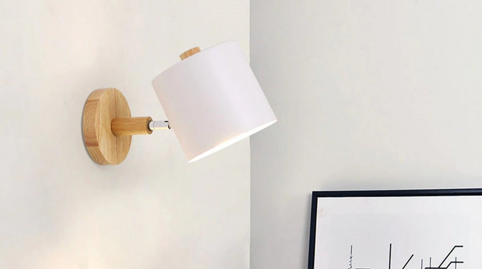 Garduru - Moderne LED Holz Wandleuchte für das Schlafzimmer