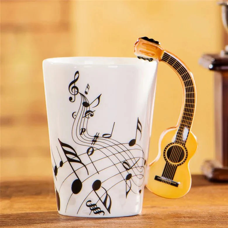 Neuartige Musik-Kaffeetasse