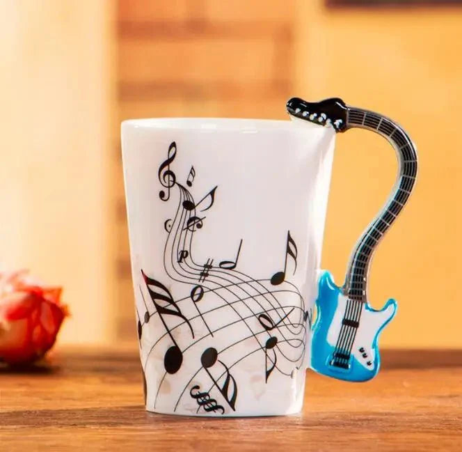 Neuartige Musik-Kaffeetasse