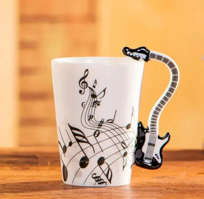 Neuartige Musik-Kaffeetasse