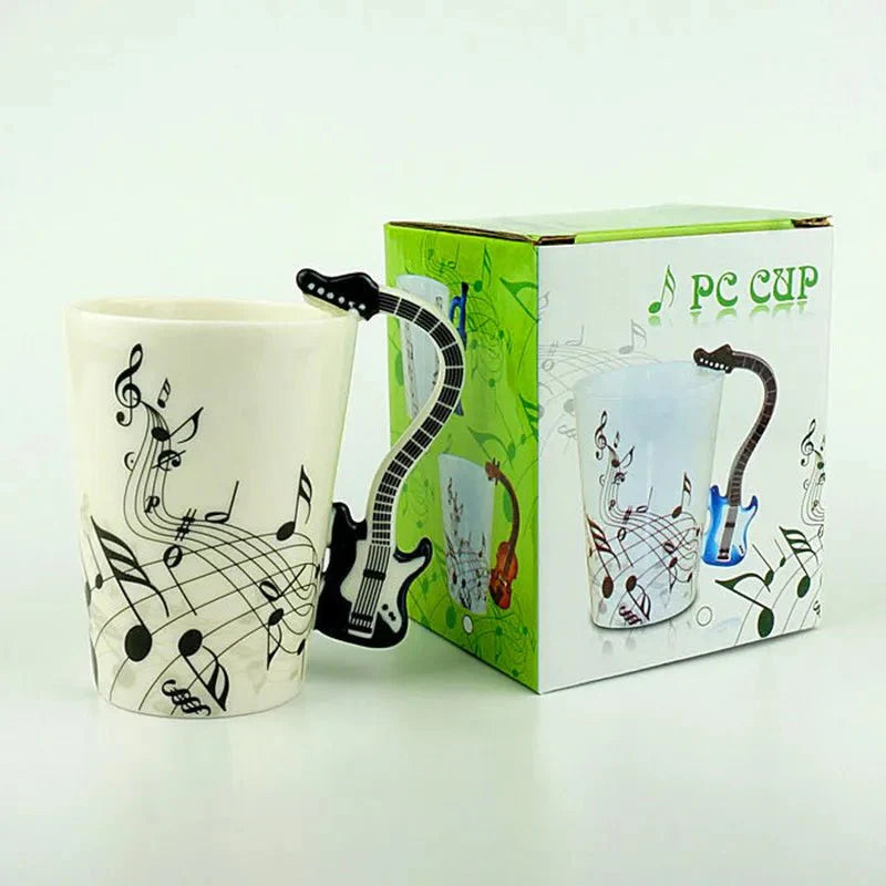 Neuartige Musik-Kaffeetasse