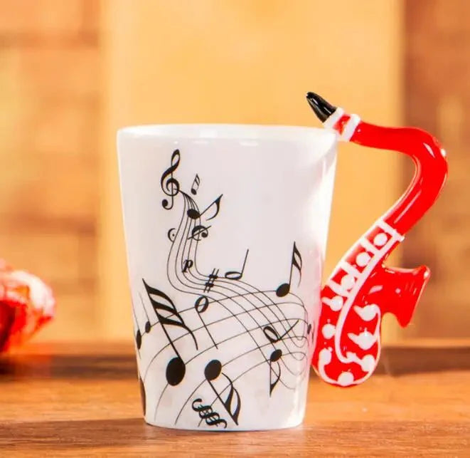 Neuartige Musik-Kaffeetasse