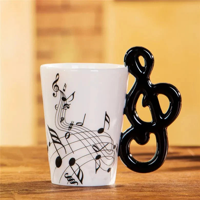 Neuartige Musik-Kaffeetasse
