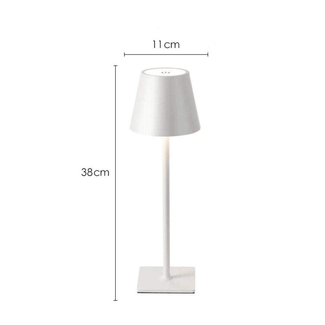 Schlanke wiederaufladbare LED-Tischlampe