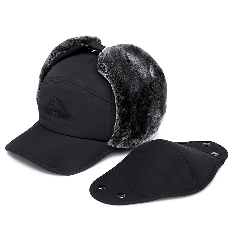 3in1 Wintermütze mit Ohrenschutz