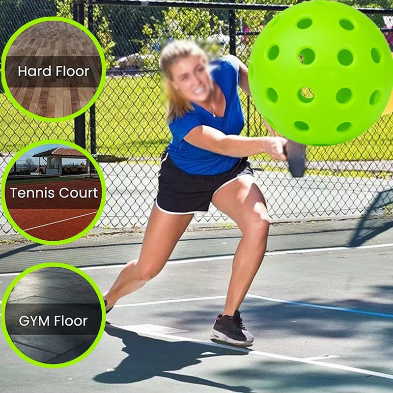 Leuchtender Pickleball-Trainer mit extra-greifbarer Basis