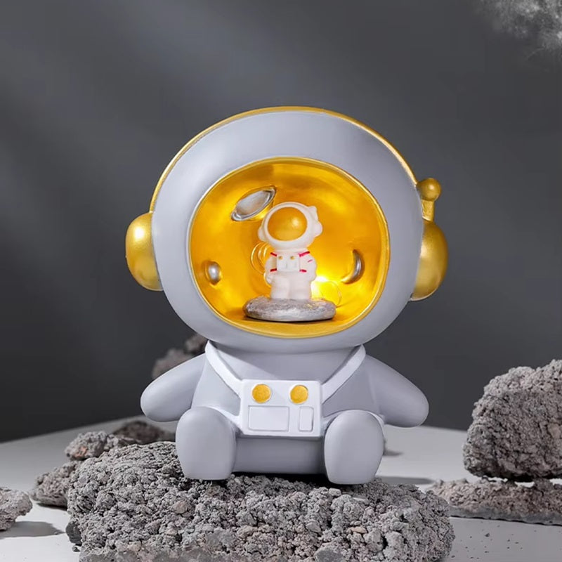 2-in-1 Astronaut Sparschwein & Nachtlampe Für Kinder