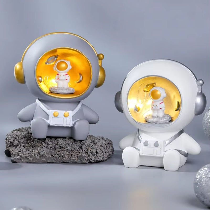 2-in-1 Astronaut Sparschwein & Nachtlampe Für Kinder