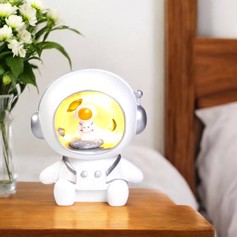 2-in-1 Astronaut Sparschwein & Nachtlampe Für Kinder
