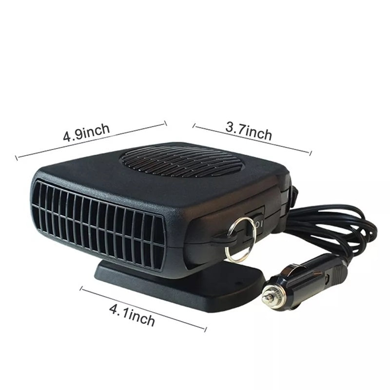 12V tragbare Autoheizung mit 360° drehbarem Sockel