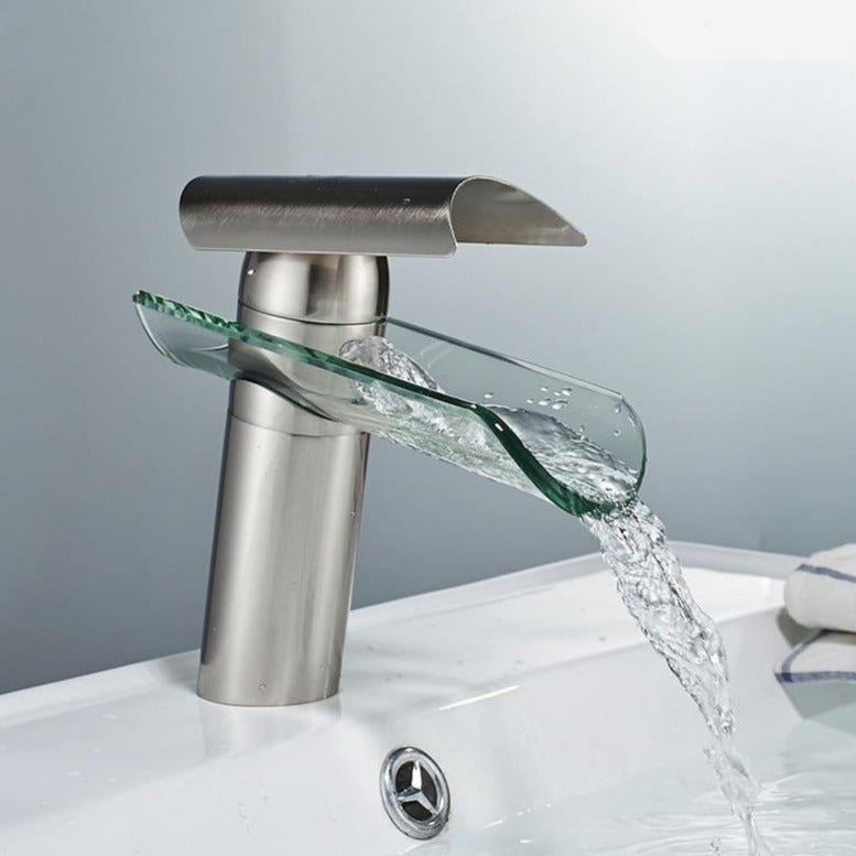 Garduru Glas Wasserfall Wasserhahn