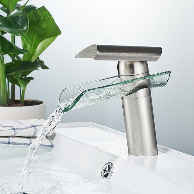 Garduru Glas Wasserfall Wasserhahn