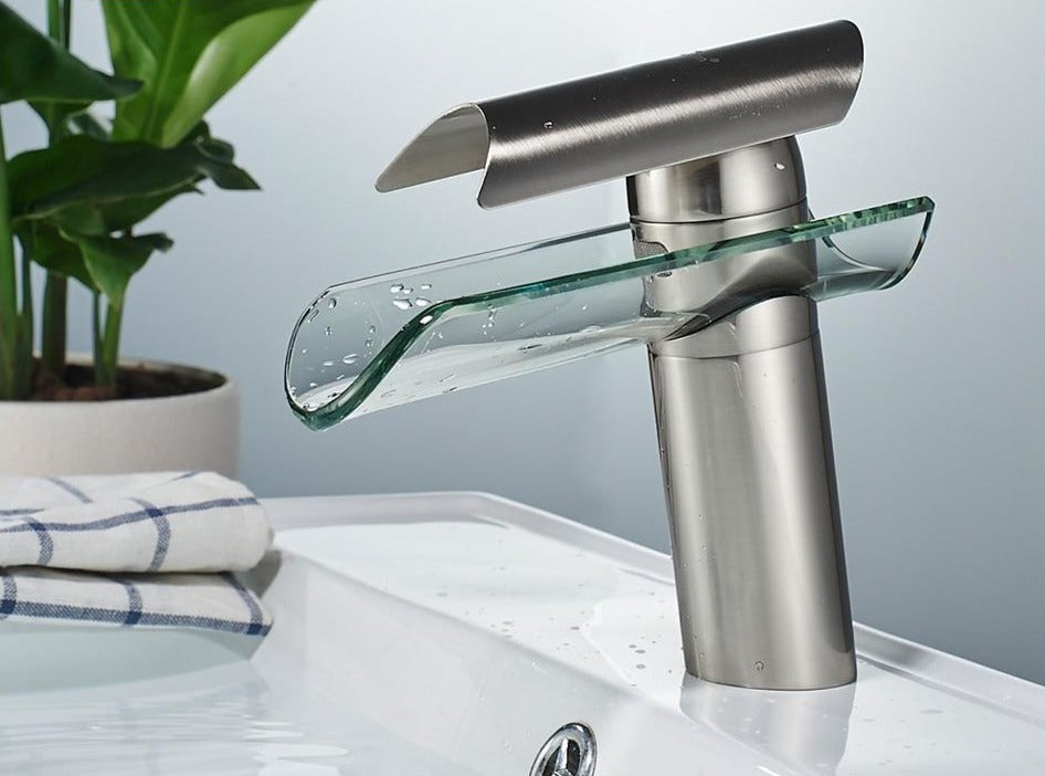 Garduru Glas Wasserfall Wasserhahn