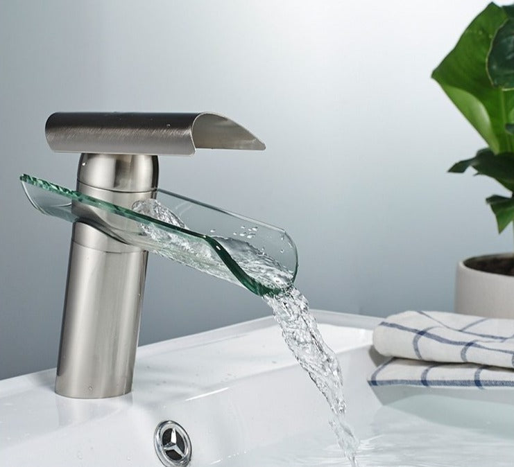 Garduru Glas Wasserfall Wasserhahn