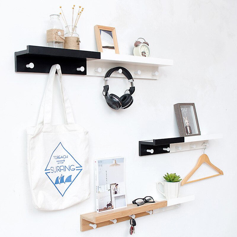 Cooper Wandregal mit Haken für Garderobe Wandgarderobe