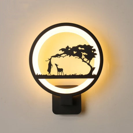 LED-Wandleuchte Forest