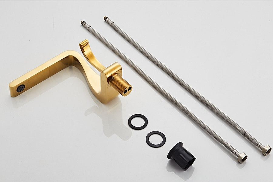 Stilvolle Waschtischarmatur Gebogen – Hochwertige Badarmatur in Elegantem Stil