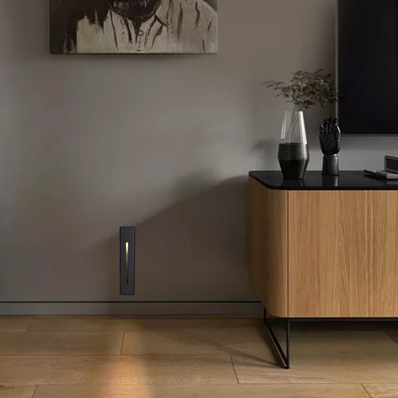 RoyaleGlow Sleek Eingelassene LED-Eck-Wandlampe - Modernes energieeffizientes Design