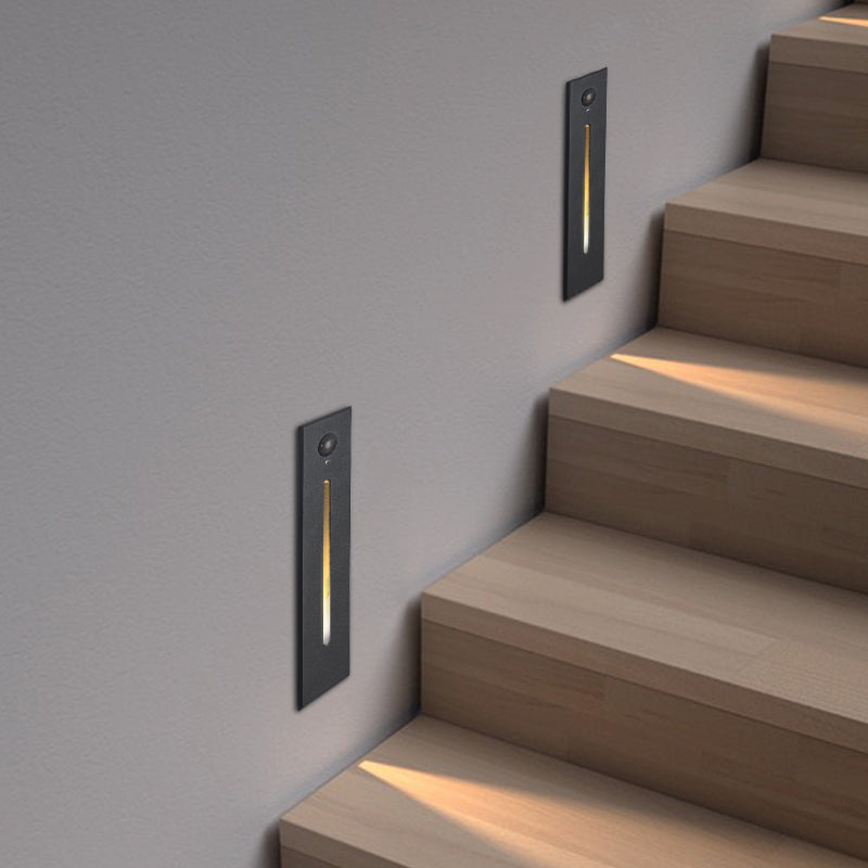 RoyaleGlow Sleek Eingelassene LED-Eck-Wandlampe - Modernes energieeffizientes Design