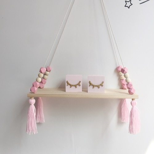 LittleNest – Holz-Wandregal mit dekorativen Akzenten für das Kinderzimmer