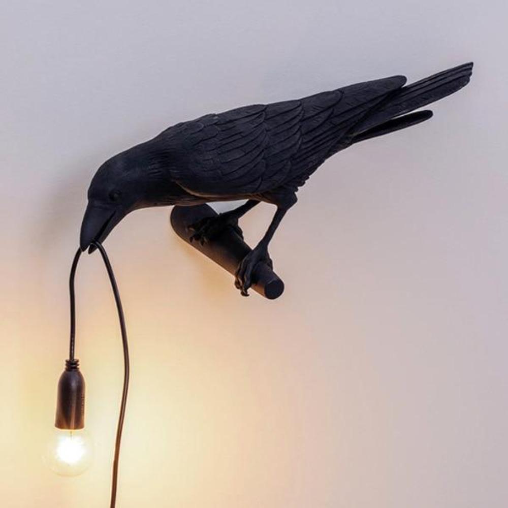 Garduru Nordic Bird Wandleuchte | Einzigartiges Design | Tischlampe & Wandlampe für Modernes Zuhause