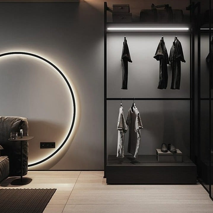 Garduru minimalistische Ring-LED-Wandlampe Luna - Luke