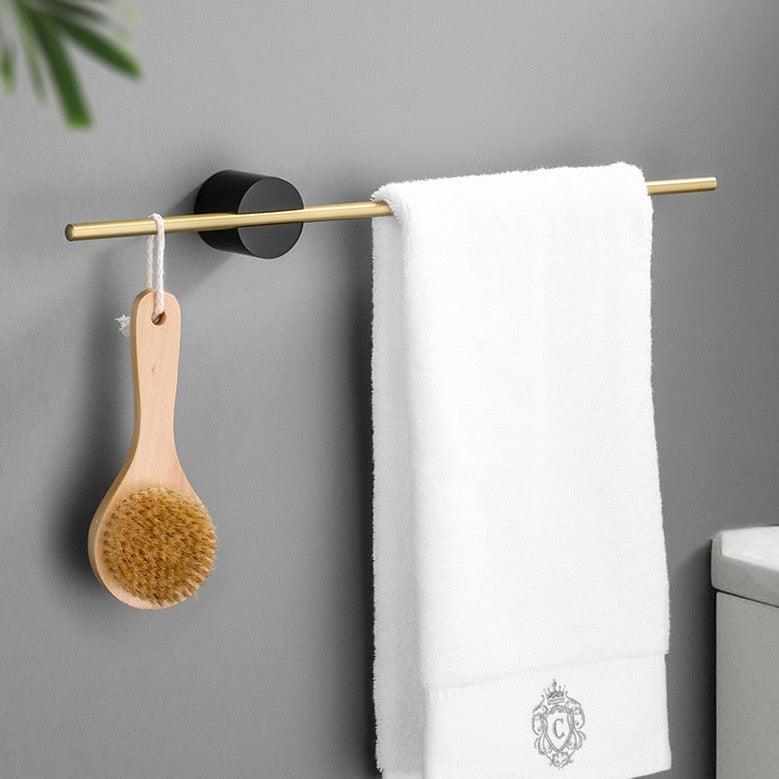LuxeHang | Moderne und elegante Metall-Handtuchregal, mobil