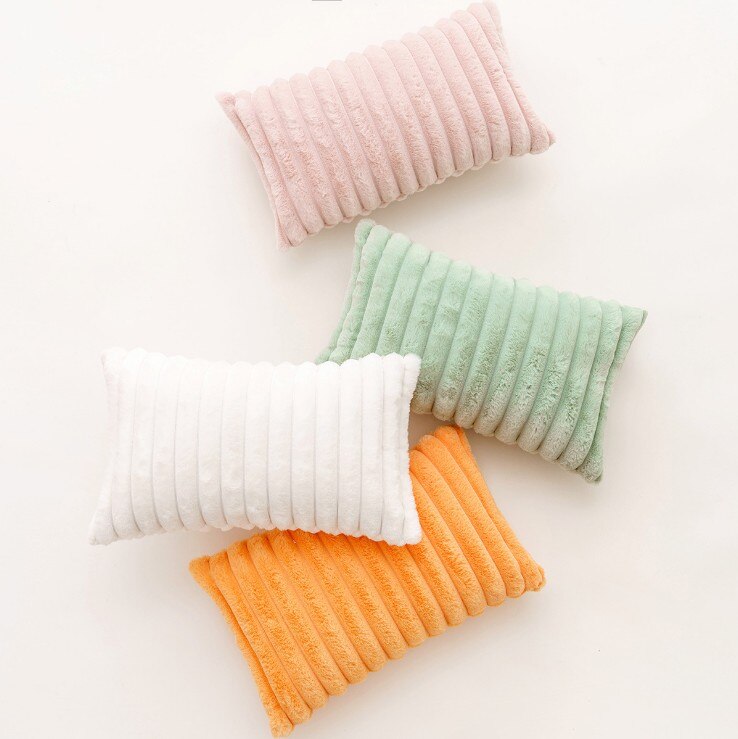 Nube Faux-Kaninchen-Kissenbezug