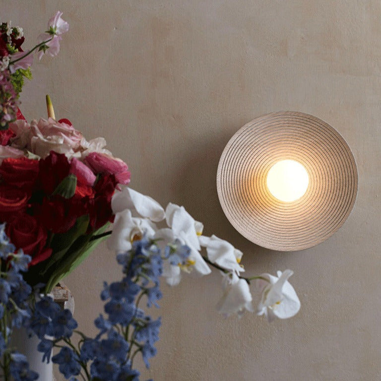Earth Disc Wandlampe aus Keramik und Glas - Schlussverkauf