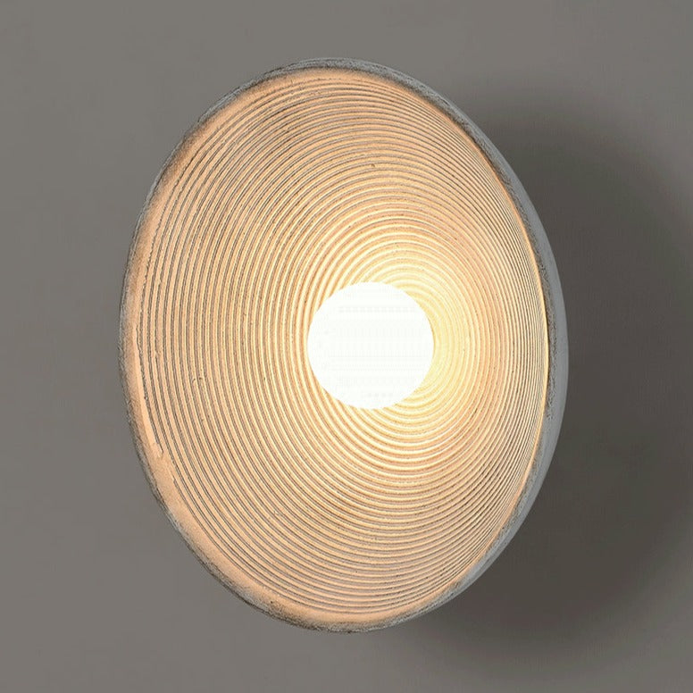 Earth Disc Wandlampe aus Keramik und Glas - Schlussverkauf