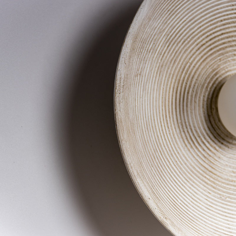 Earth Disc Wandlampe aus Keramik und Glas - Schlussverkauf