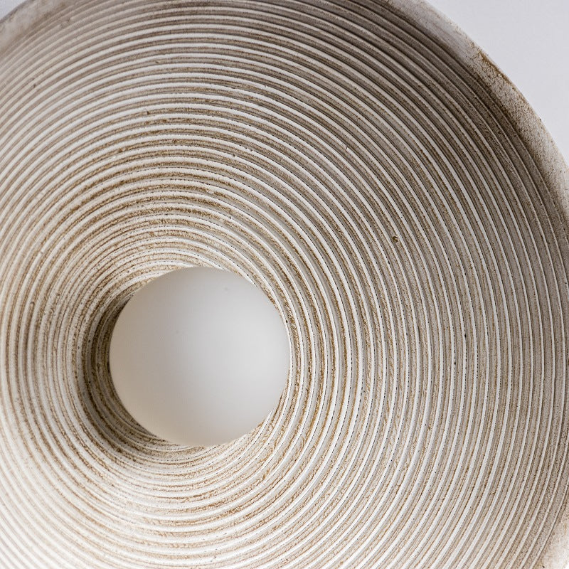 Earth Disc Wandlampe aus Keramik und Glas - Schlussverkauf