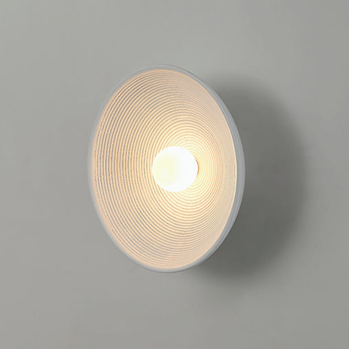 Earth Disc Wandlampe aus Keramik und Glas - Schlussverkauf