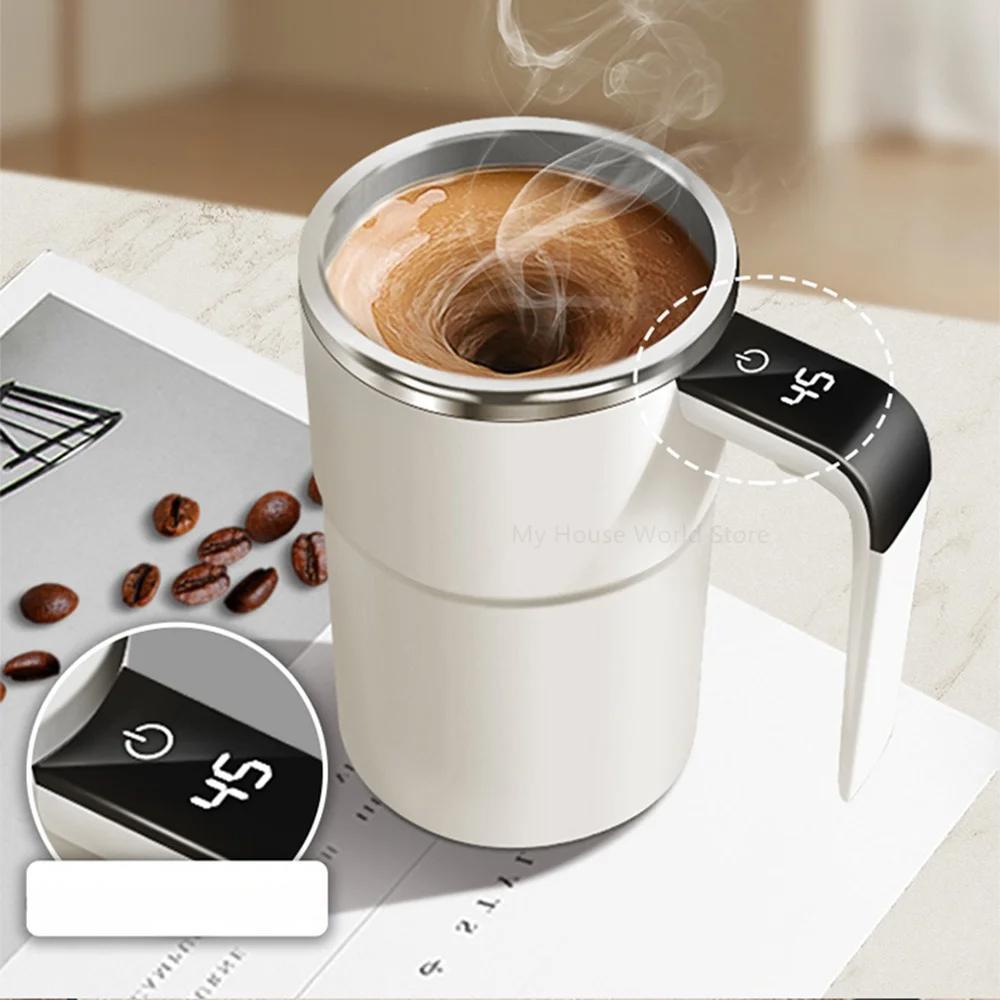 Kaffeetasse Selbstrührend mit Temperaturanzeige
