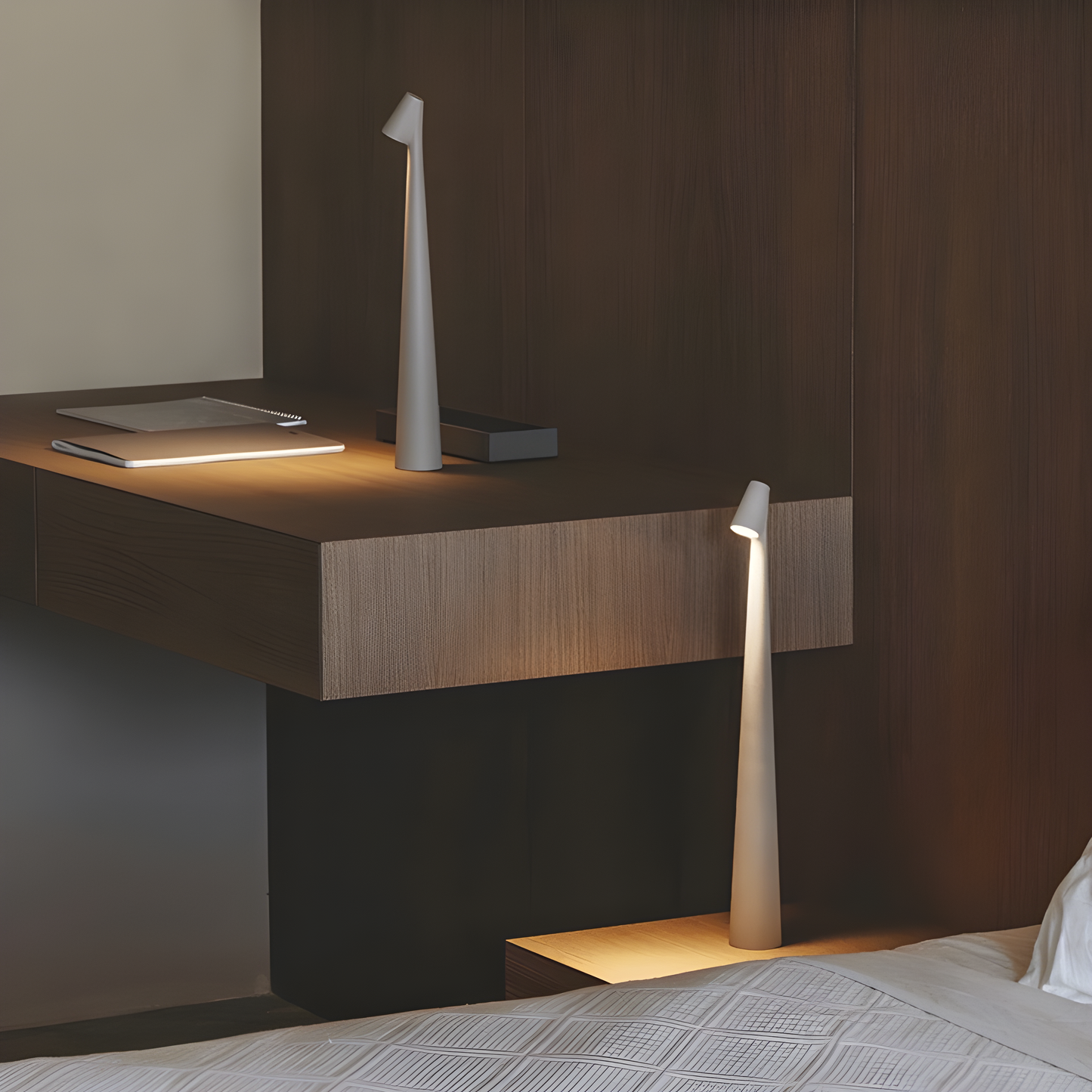 Drahtlose Tischlampe mit Touch-Steuerung | TouchLuxe