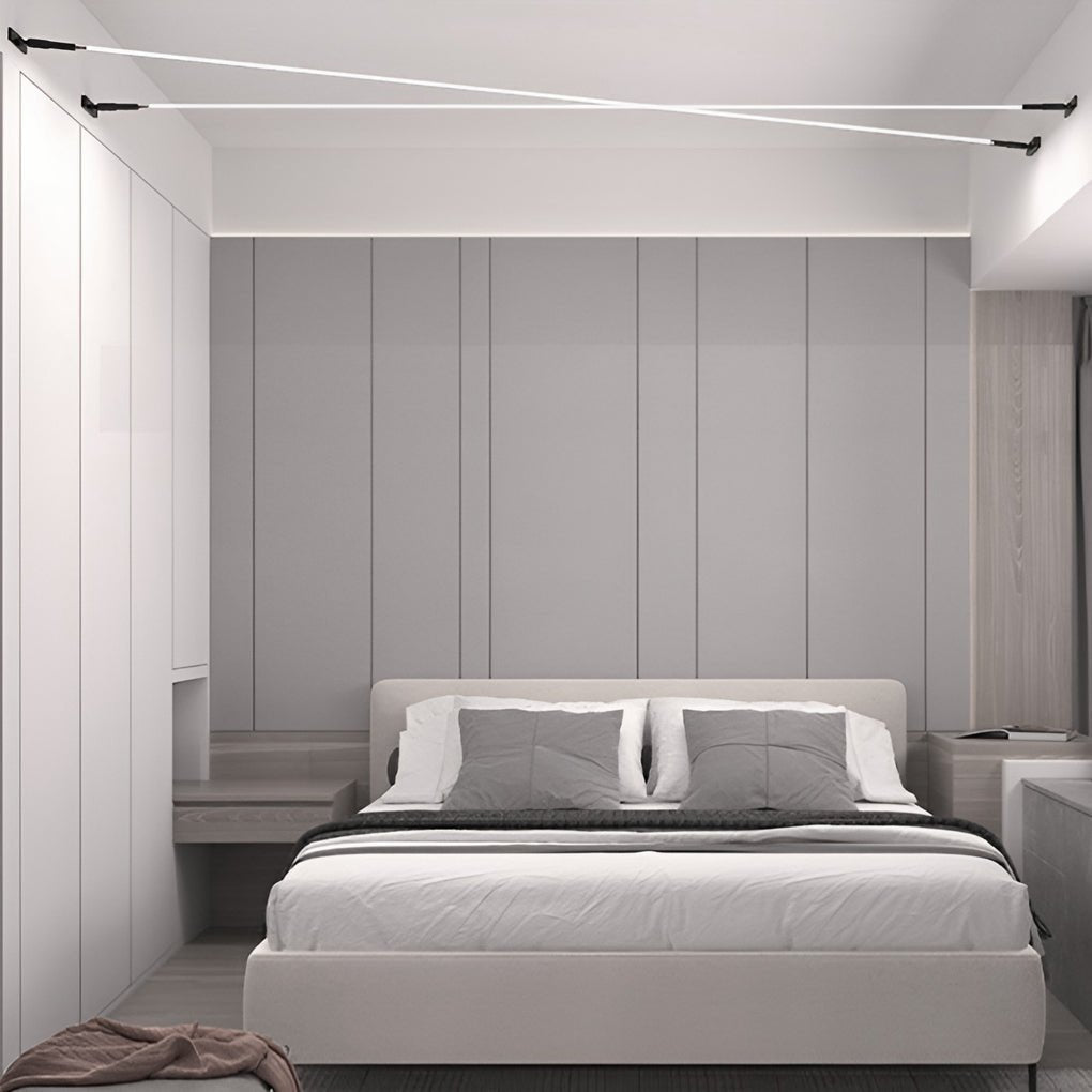 LED Deckenleuchte modern dimmbar linear Streifen
