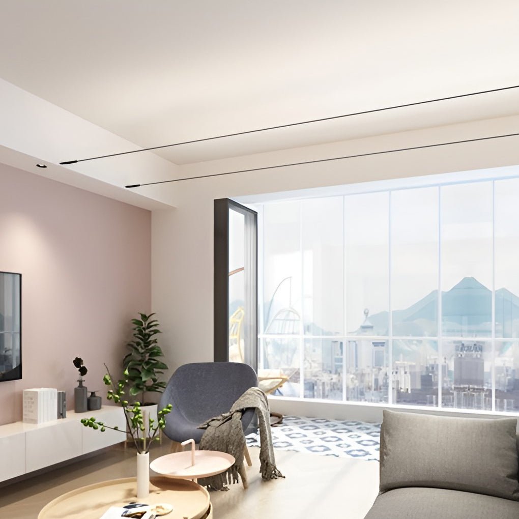 LED Deckenleuchte modern dimmbar linear Streifen
