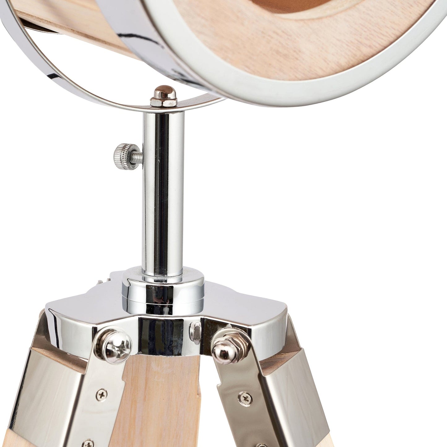 Formby natürliche Holz Marine Dreibein Tischlampe