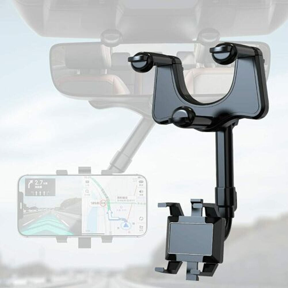 Luxora Universeller Auto Innenspiegel Freisprecheinrichtungs-Handyhalter