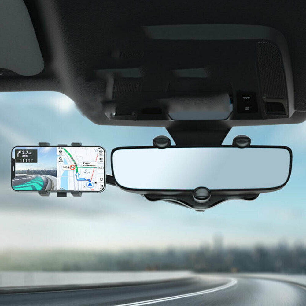 Luxora Universeller Auto Innenspiegel Freisprecheinrichtungs-Handyhalter