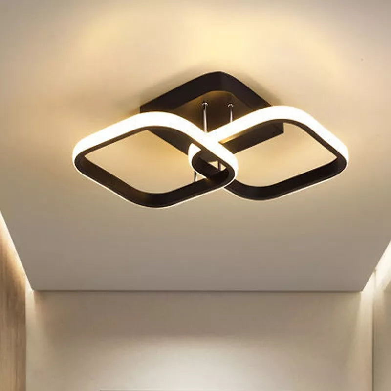 Moderne LED Deckenlampe - Flur- und Ganglampe