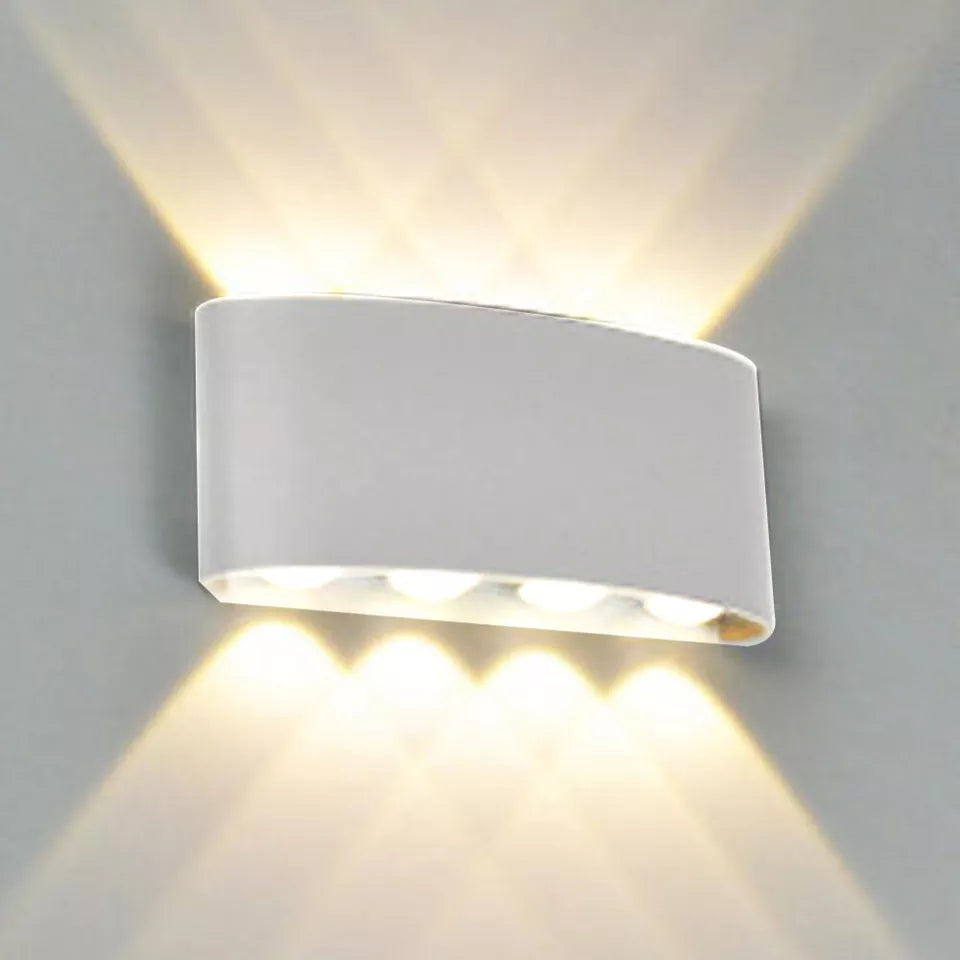 Royelux Moderne LED-Wandlampe für Schlafzimmer und Wohnzimmereinrichtung