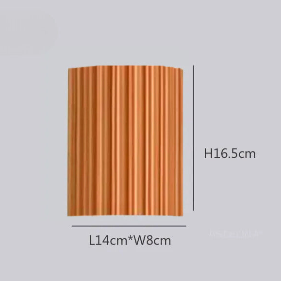 Moderne Design Wandleuchte – Lampenschirm in Falten