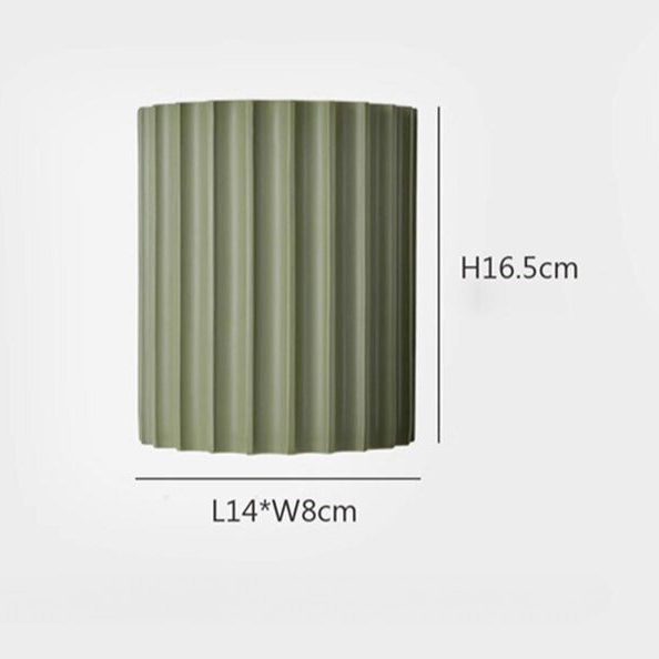 Moderne Design Wandleuchte – Lampenschirm in Falten