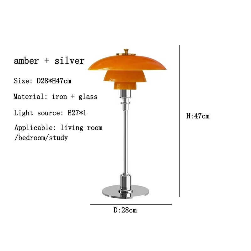 Tischlampe Glas LED Modern Messing Licht