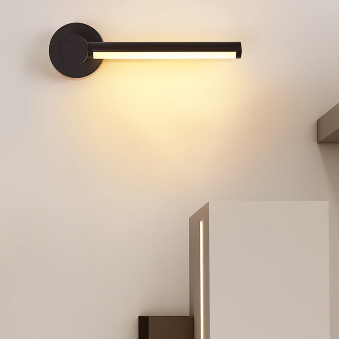 Royaleva Verstellbare LED-Wandleuchte - 3-Farben dimmbare rotierende Lampe für das Wohnzimmer