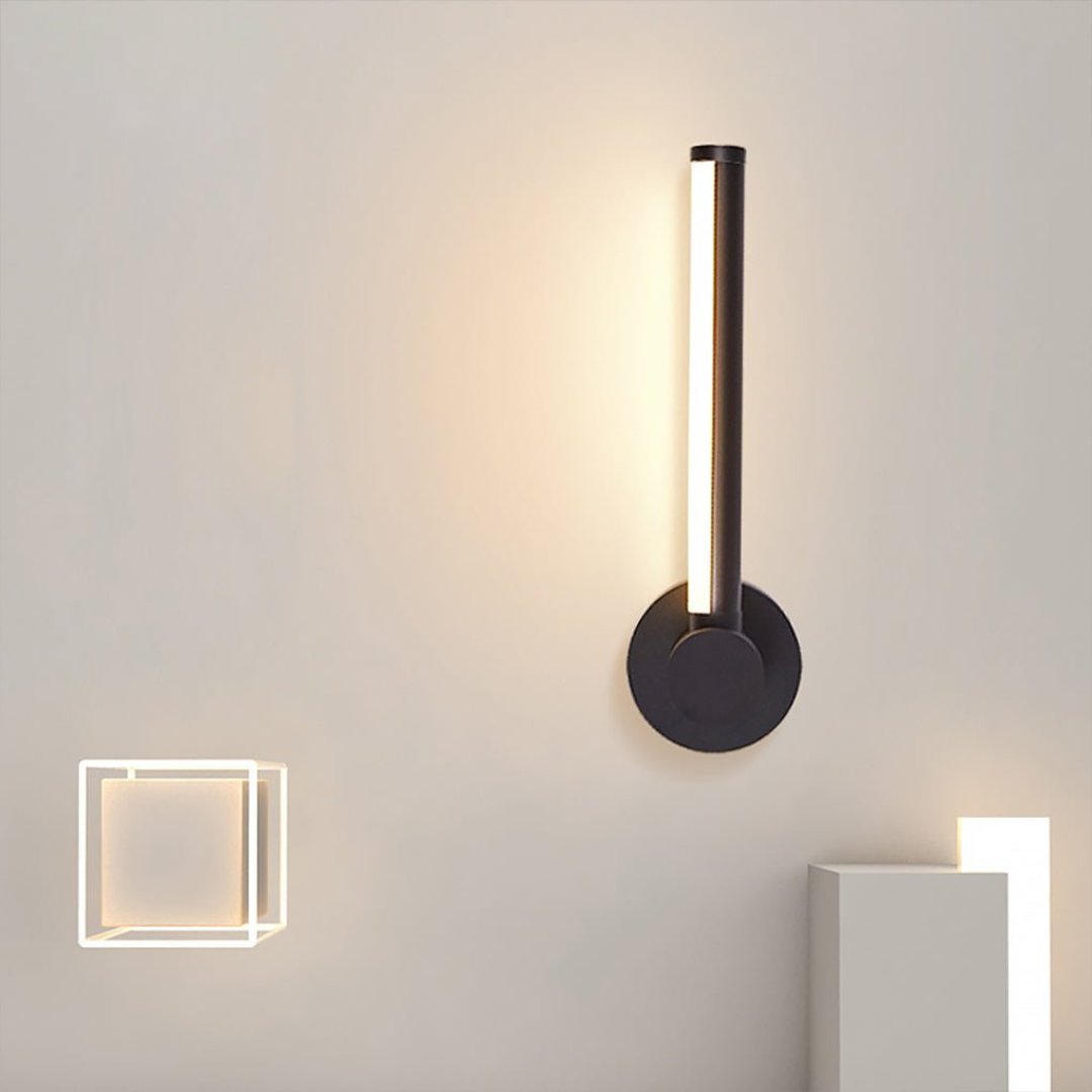 Royaleva Verstellbare LED-Wandleuchte - 3-Farben dimmbare rotierende Lampe für das Wohnzimmer