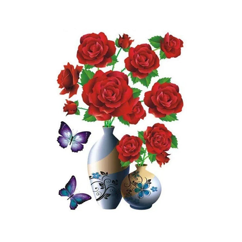 Garduru Pflanzenvase 3D-Stereo Aufkleber™ | 1+1 GRATIS