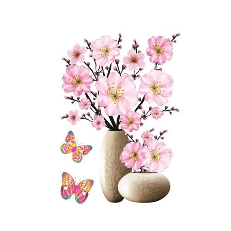Garduru Pflanzenvase 3D-Stereo Aufkleber™ | 1+1 GRATIS
